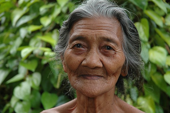 Die Oma von Wayan war ein cooles Model