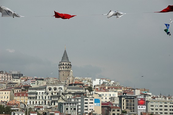 Der Galataturm im Stadtteil BeyoGlu